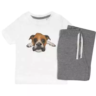 Buy 'Grumpy Boxer Dog' Kids Nightwear / Pyjama Set (KP029481) • 14.99£