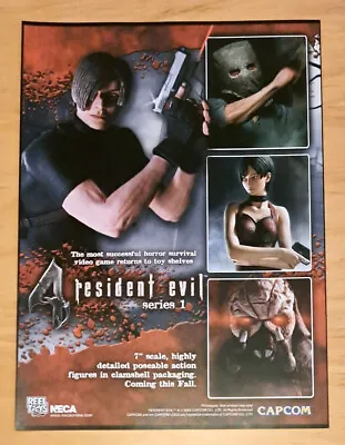 Buy Resident Evil 4 Series 1 Toys Magazine Ad Advert Capcom Biohazard • 12£