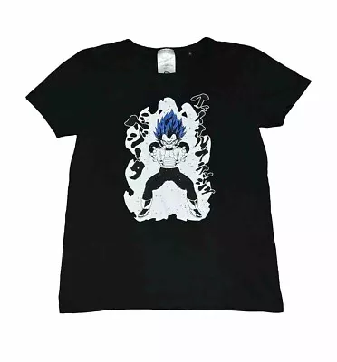 Buy Dragonball Z  Men's T-shirt Anime Japanese Goku Animation Toei Merch Black UK L • 11.99£