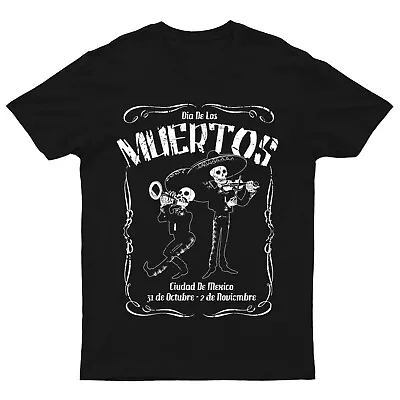 Buy Day Of The Dead Mexican T-Shirt Sugar Skull Dia De Los Muertos Tradition #V#DD70 • 10.99£