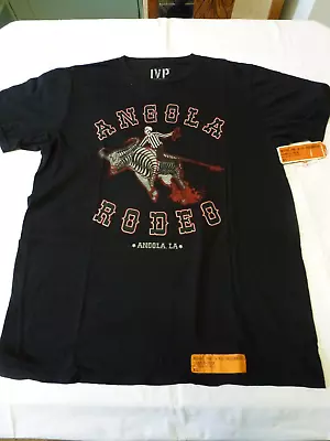 Buy Angola Prison Louisiana Rodeo T Shirt L Xl 45  Chest Bnwt 100% Cotton • 20£