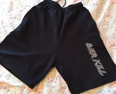 Buy Overkill Thrash Heavy Metal Shorts Cotton Size Small Black Over Kill • 33.95£