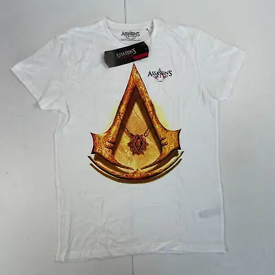 Buy Assassin's Creed T-Shirt Medium White Mens Primark Gaming • 12.05£