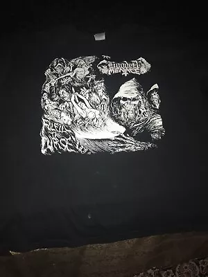 Buy Hooded Menace Tshirt Rare Death Metal Incantation Autopsy Deadstock Convulse • 94.79£