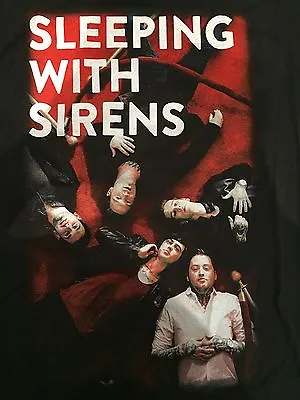 Buy Sleeping With Sirens - Black  Band Shot Official Merchandise  • 18.77£