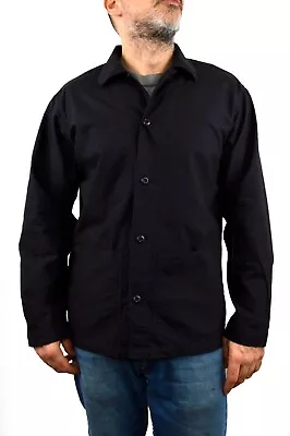Buy Polo Ralph Lauren Twill Utility Overshirt Black Jacket 2023 Cotton M New • 79£