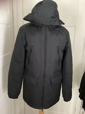 Buy Adidas Black Hooded Padded Coat Size Small • 6.50£