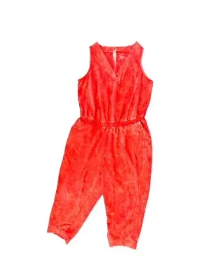 Buy NWT Lane Bryant Livi Sleeveless French Terry Jumpsuit Romper Tie Dye Comfy 14/16 • 31.05£