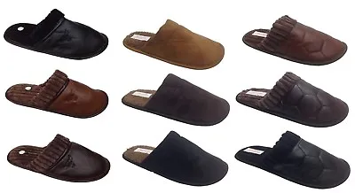 Buy Mens Cool Warm Indoor Microsoft Slippers Slip On Mules Sizes UK 7-13 New • 7.99£