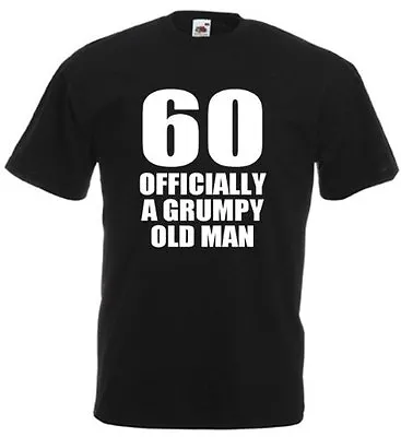 Buy 60 Officially T-Shirt, Mens 60th Birthday Gifts Presents, Gift Ideas For Men Dad • 9.99£