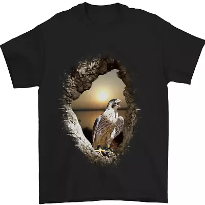 Buy Peregrine Falcon Birds Of Prey Mens T-Shirt 100% Cotton • 7.99£