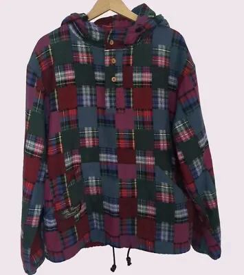Buy The Vermont Flannel Co Pullover Hoodie Unisex Size Medium Made In USA • 55£