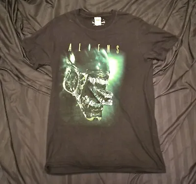 Buy T Shirt Aliens Movie Black Medium 2014 • 15£