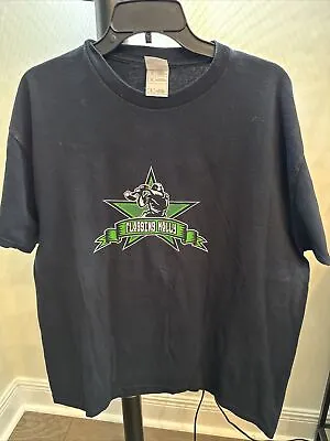 Buy Flogging Molly T-Shirt, XL Black W/ Gr, Wh & Blk Logo, Preowned In VG+ Condition • 21.81£