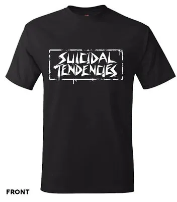 Buy SUICIDAL TENDENCIES Spray Logo Official T-Shirt Metal Punk • 24.97£