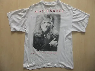 Buy Whitesnake World Tour 1994 T-Shirt Gr.XL Deep Purple Kiss Rainbow Scorpions Doro • 70.90£