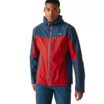 Buy Regatta Mens Birchdale Jacket Waterproof Breathable Coat Lightweight Stretch • 47.50£