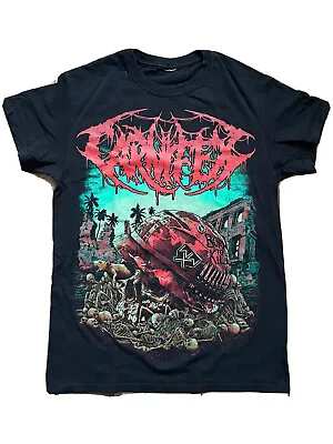 Buy Carnifex T-Shirt In S Deathcore Metal Suicide Silence Left To Suffer Whitechapel • 10.23£