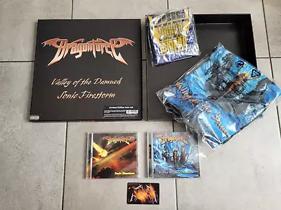 Buy Dragonforce Valley Of The Damned Sonic Firestorm T-Shirt Limited Edition Boxset • 37.99£