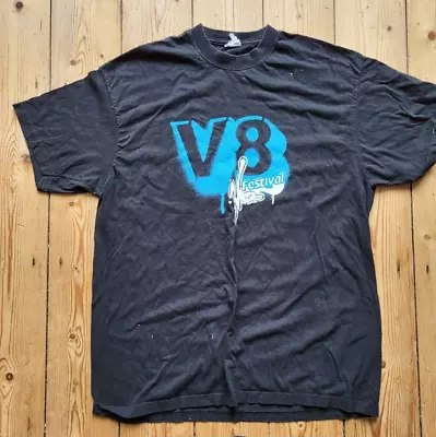 Buy V8 Festival 03 Vintage T Shirt Amy Winehouse Coldplay Foo Fighters Killing Joke • 40£