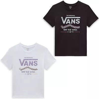 Buy Vans Womens Lokkit Crew Neck Short Sleeve T-Shirt Tee Top • 29.95£