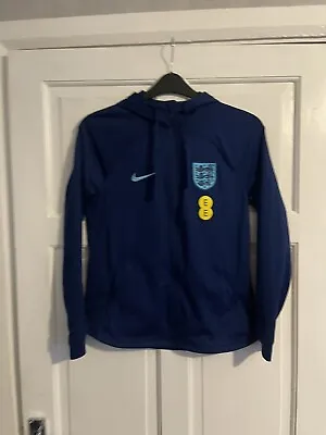 Buy England Nike Player/staff Issue Travel Hoodie Small • 37£