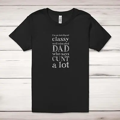 Buy Intelligent Classy Dad Adult T-Shirt • 17.99£