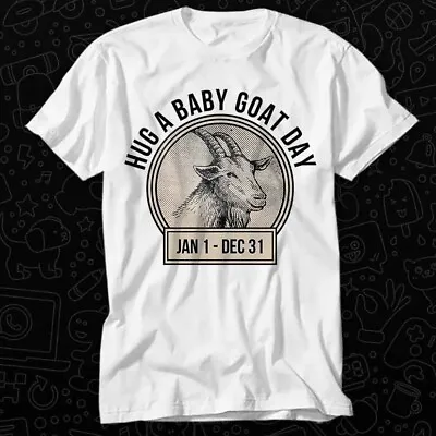 Buy Hug A Baby Goat Day Love Wins Emmotional  T Shirt 380 • 6.35£