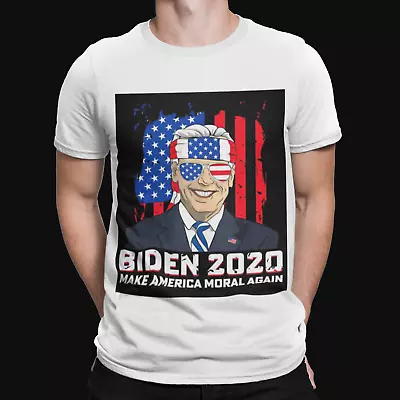 Buy Joe Biden 2020 T-Shirt - Retro Politics USA Trump Election Funny Cool TOP TEE • 8.39£