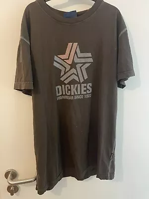 Buy Dickies Brown T Shirt X Large • 2.50£