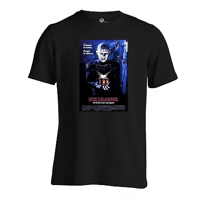 Buy Hellraiser 1987 T Shirt Classic Movie Film Poster Print • 19.99£