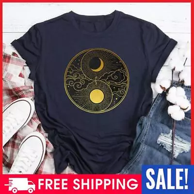 Buy Sun And Moon T Shirt Tee • 10.52£