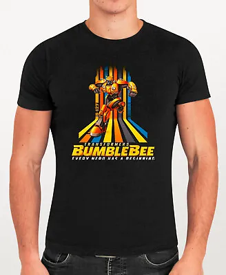 Buy Transformers Bumblebee Theatrical Movie T-Shirt, Toyline Adult & Kids Unisex Top • 15£