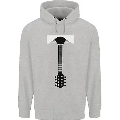 Buy Guitar Tie Guitarist Bass Acoustic Funny Mens 80% Cotton Hoodie • 24.99£