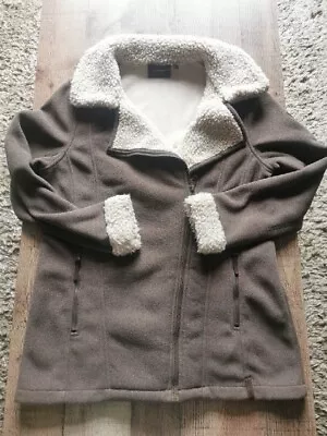 Buy Ladies Vintage Craghopper Sherpa Style Fleece Jacket Size 16 • 15£