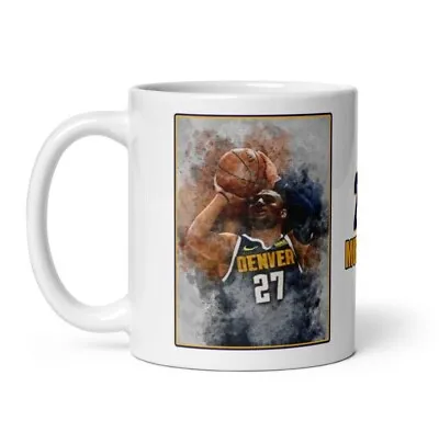 Buy Jamal Murray Mug|Denver Nuggets Mug|NBA Mugs |Jamal Murray Merch | Nuggets Fan • 18.85£
