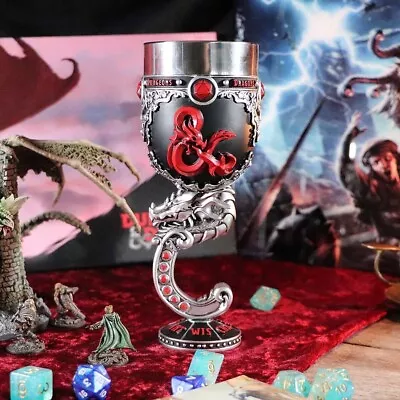 Buy Dungeons & Dragons Goblet Nemesis Now Official D&D Gaming Merch TTRPG Gift • 37.99£