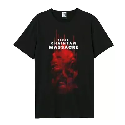 Buy Amplified Unisex Adult Texas Chainsaw Massacre Halloween T-Shirt GD1213 • 31.59£
