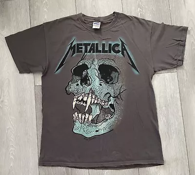 Buy Metallica Men’s Grey T-Shirt “The Shortest Straw” - Size L • 10£