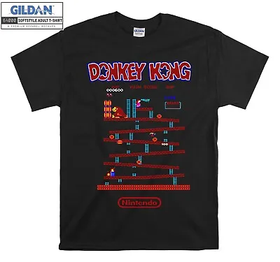Buy Donkey Kong Video T-shirt Gift Hoodie Tshirt Men Women Unisex F649 • 11.95£