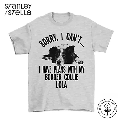 Buy Personalised BORDER COLLIE Dog T-Shirt Mens Womens,Add Dogs Name,Christmas Gift • 7.99£