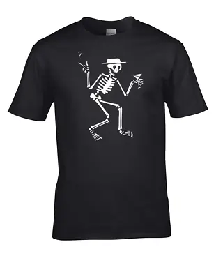 Buy Social Distortion Skeleton-  American Hardcore Punk Rock Band Men's T-Shirt • 14.95£