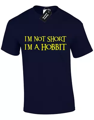 Buy Im Not Short Im A Hobbit Kids Childrens T Shirt New Funny Lord Of Rings Top • 7.99£
