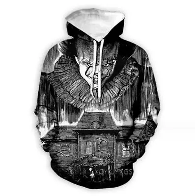 Buy Horror Movie Roles 3d Printing Long Sleeve Hoodie Men's Casual Sweatshirts Coat • 20.99£