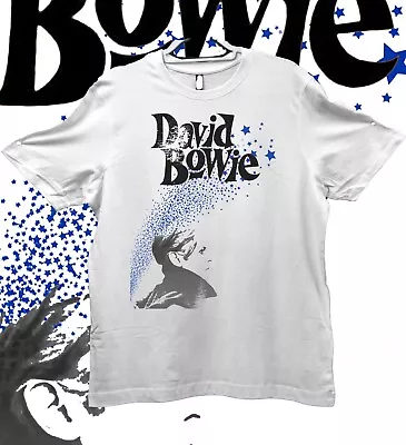 Buy David Bowie Low Image Tshirts In Two Colours. White And Green. Sublimation Print • 17£