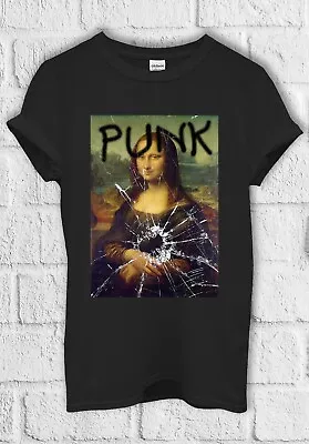 Buy Mona Lisa Riot Punk Funny Art T Shirt Men Women Hoodie Sweatshirt Unisex  1349 • 11.95£