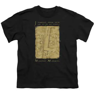 Buy Harry Potter Marauders Map Interior Words - Youth T-Shirt • 17.32£