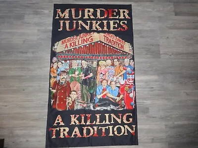 Buy Murder Junkies Flag Flagge GG Allin Anal Cunt6666 • 25.69£