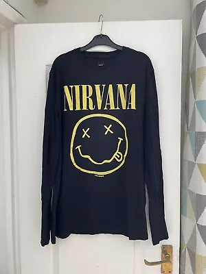 Buy Ladies Nirvana T Shirt Long Sleeve ASOS Size Xsmall • 3£