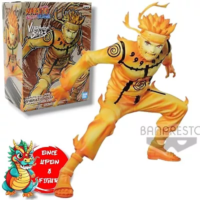 Buy Naruto Shippuden Figure Naruto Uzumaki Banpresto Vibration Stars Anime Merch • 38.03£